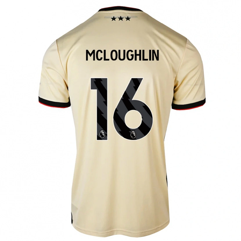 Danxen Damen Tommy Mcloughlin #16 Zitronen-Chiffon Schwarz Rot Auswärtstrikot Trikot 2026/27 T-Shirt Österreich