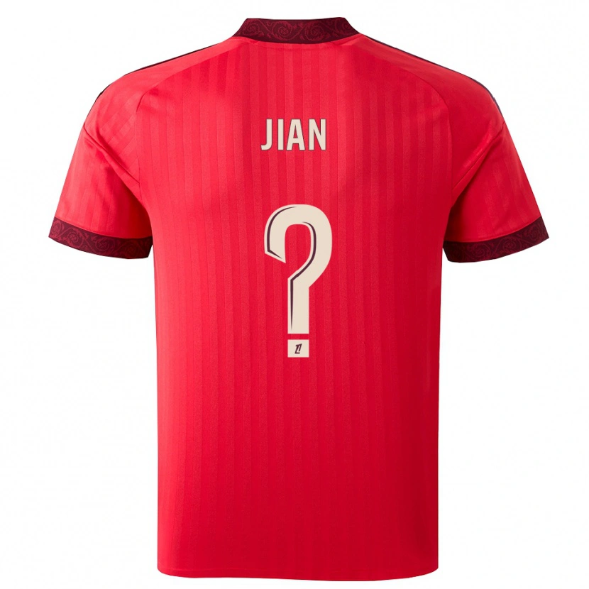 Danxen Damen Tao Jian #0 Burgund Rot Weiß Auswärtstrikot Trikot 2026/27 T-Shirt Österreich