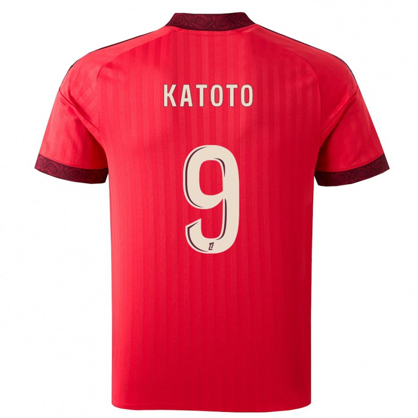Danxen Damen Marie-Antoinette Katoto #9 Burgund Rot Weiß Auswärtstrikot Trikot 2026/27 T-Shirt Österreich