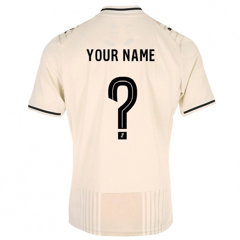 Danxen Damen Ihren Namen #0 Altgold Schwarz Antikweiß Auswärtstrikot Trikot 2026/27 T-Shirt Österreich