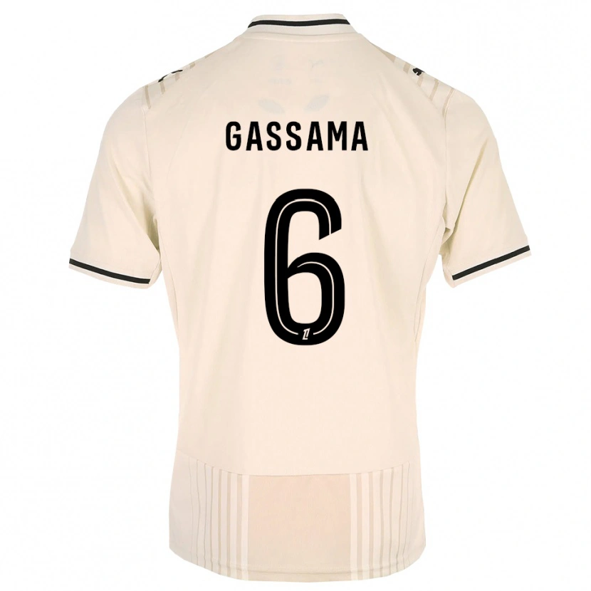 Danxen Damen Karamady Gassama #6 Altgold Schwarz Antikweiß Auswärtstrikot Trikot 2026/27 T-Shirt Österreich