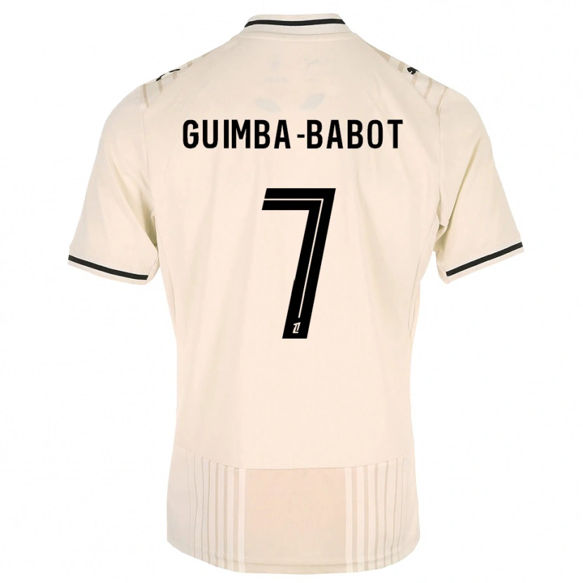 Danxen Damen Khays Guimba-Babot #7 Altgold Schwarz Antikweiß Auswärtstrikot Trikot 2026/27 T-Shirt Österreich