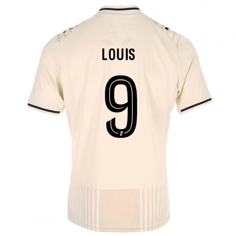 Danxen Damen Thémis Louis #9 Altgold Schwarz Antikweiß Auswärtstrikot Trikot 2026/27 T-Shirt Österreich