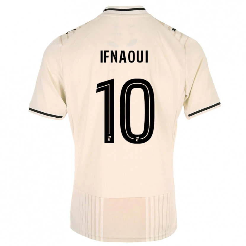 Danxen Damen Merwan Ifnaoui #10 Altgold Schwarz Antikweiß Auswärtstrikot Trikot 2026/27 T-Shirt Österreich