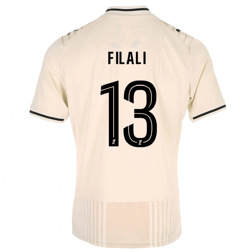 Danxen Damen Saad Filali #13 Altgold Schwarz Antikweiß Auswärtstrikot Trikot 2026/27 T-Shirt Österreich