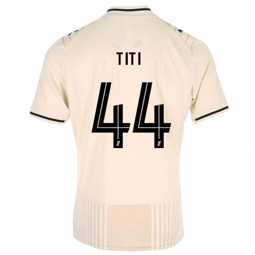 Danxen Damen Yvann Titi #44 Altgold Schwarz Antikweiß Auswärtstrikot Trikot 2026/27 T-Shirt Österreich
