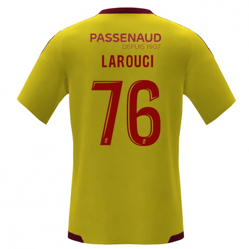 Danxen Damen Yasser Larouci #76 Gelb Rot Grün Auswärtstrikot Trikot 2026/27 T-Shirt Österreich