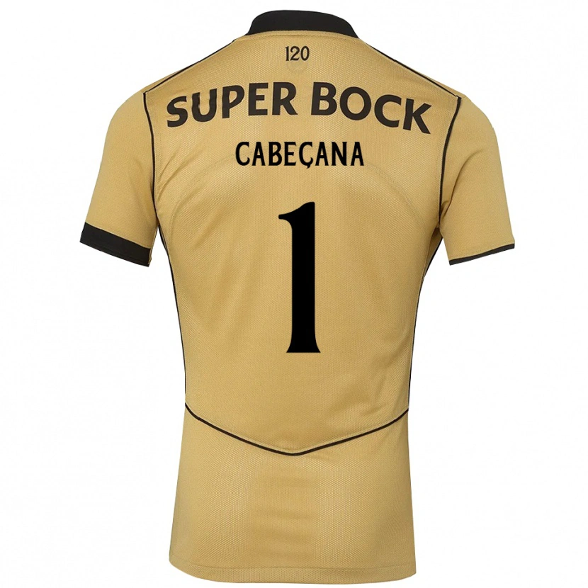 Danxen Damen Joaquim Cabeçana #1 Goldgelb Schwarz Auswärtstrikot Trikot 2026/27 T-Shirt Österreich