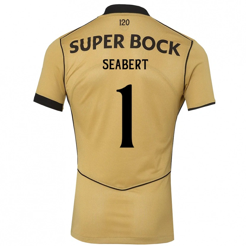 Danxen Damen Hannah Grace Seabert #1 Goldgelb Schwarz Auswärtstrikot Trikot 2026/27 T-Shirt Österreich