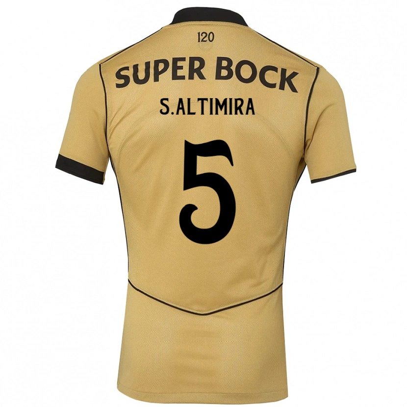 Danxen Damen Sergi Altimira #5 Goldgelb Schwarz Auswärtstrikot Trikot 2026/27 T-Shirt Österreich
