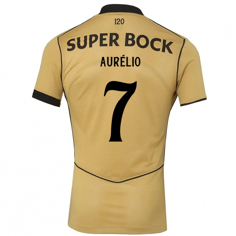 Danxen Damen Délcio Aurélio #7 Goldgelb Schwarz Auswärtstrikot Trikot 2026/27 T-Shirt Österreich
