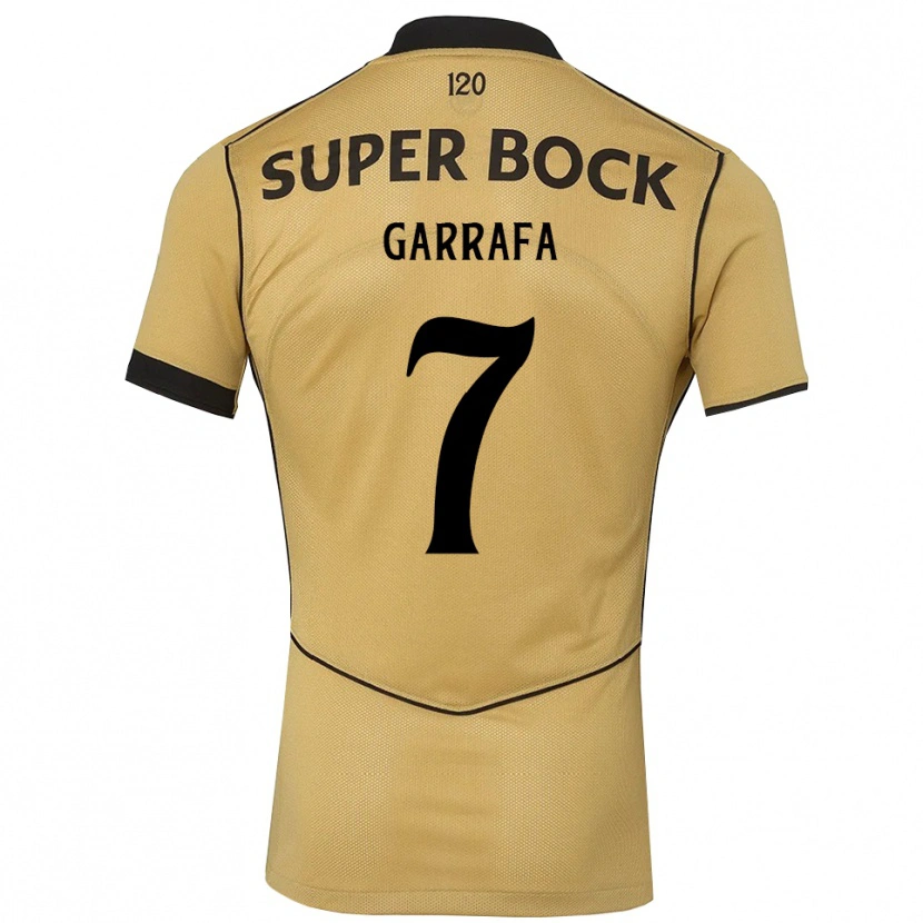 Danxen Damen José Garrafa #7 Goldgelb Schwarz Auswärtstrikot Trikot 2026/27 T-Shirt Österreich
