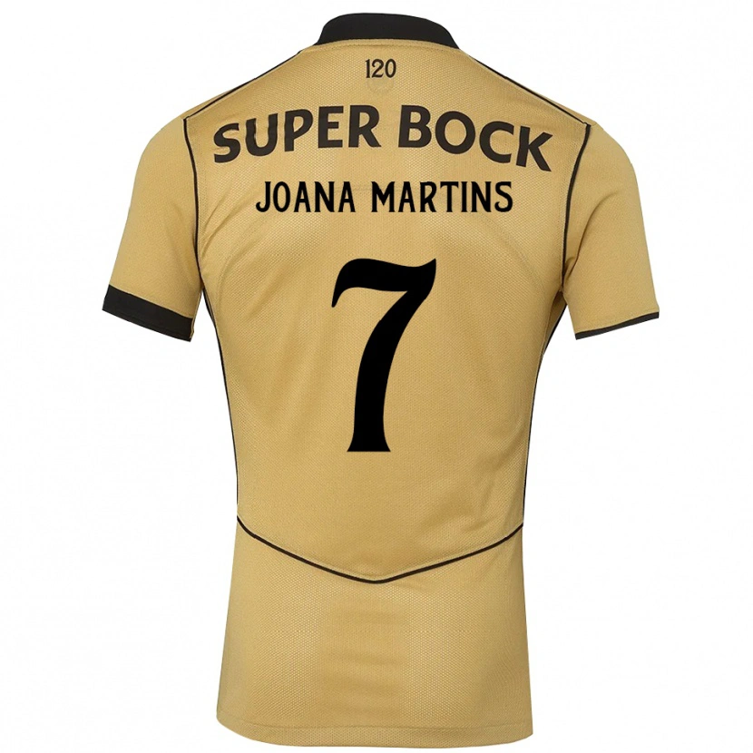 Danxen Damen Joana David Carromeu Martins #7 Goldgelb Schwarz Auswärtstrikot Trikot 2026/27 T-Shirt Österreich