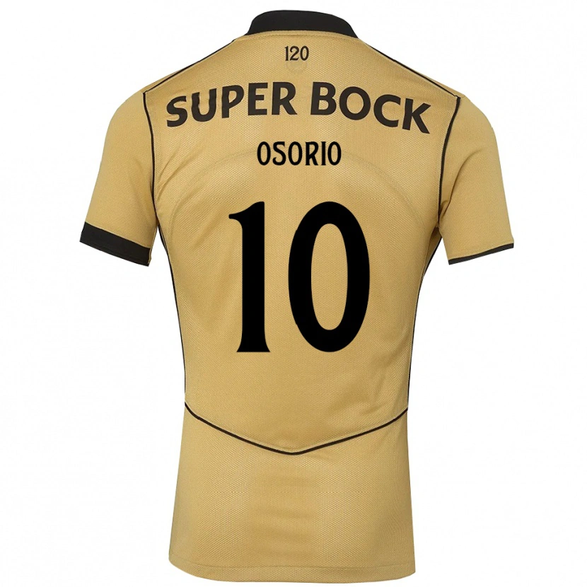 Danxen Damen Sebastián Osorio #10 Goldgelb Schwarz Auswärtstrikot Trikot 2026/27 T-Shirt Österreich
