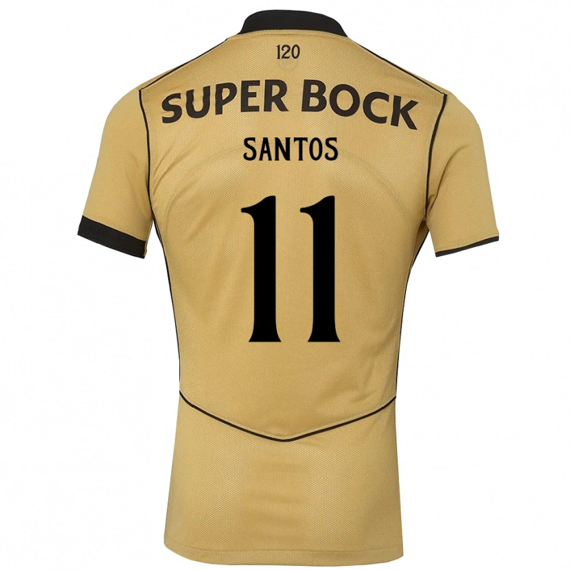 Danxen Damen Nuno Santos #11 Goldgelb Schwarz Auswärtstrikot Trikot 2026/27 T-Shirt Österreich