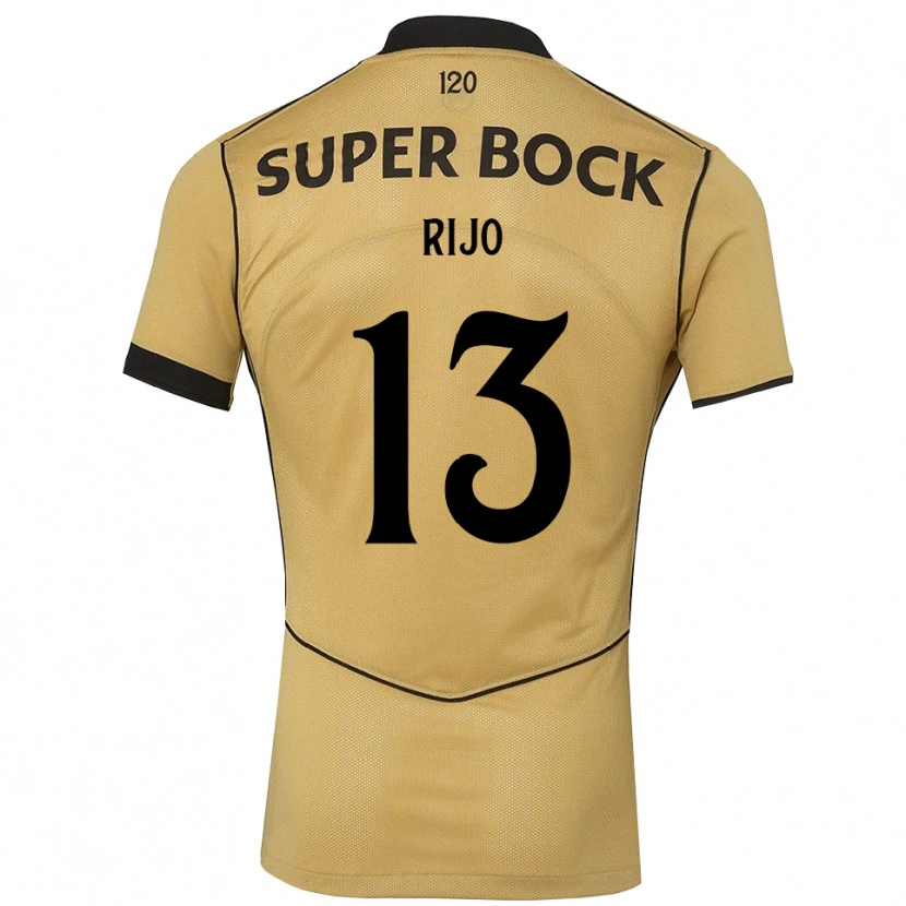 Danxen Damen João Rijo #13 Goldgelb Schwarz Auswärtstrikot Trikot 2026/27 T-Shirt Österreich