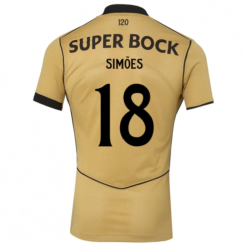 Danxen Damen Francisco Simões #18 Goldgelb Schwarz Auswärtstrikot Trikot 2026/27 T-Shirt Österreich