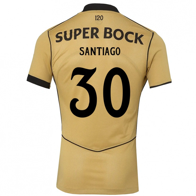 Danxen Damen Carolina Santiago #30 Goldgelb Schwarz Auswärtstrikot Trikot 2026/27 T-Shirt Österreich