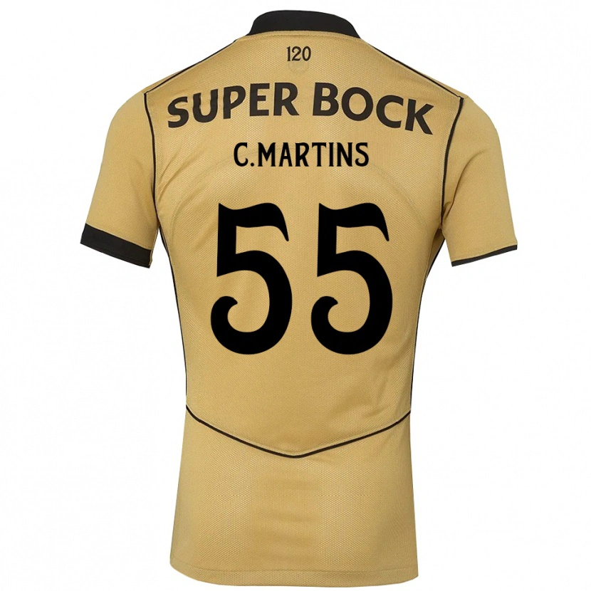 Danxen Damen Carolina Martins #55 Goldgelb Schwarz Auswärtstrikot Trikot 2026/27 T-Shirt Österreich