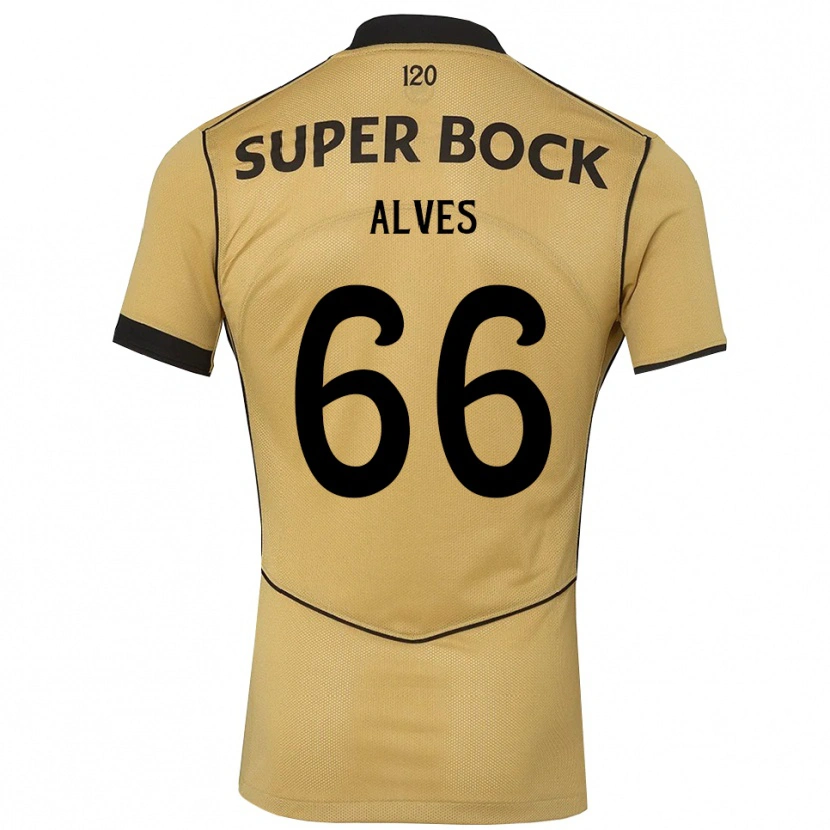 Danxen Damen Miguel Alves #66 Goldgelb Schwarz Auswärtstrikot Trikot 2026/27 T-Shirt Österreich