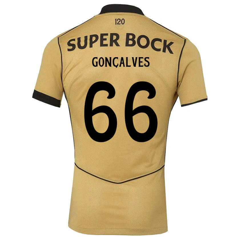 Danxen Damen Iara Gonçalves #66 Goldgelb Schwarz Auswärtstrikot Trikot 2026/27 T-Shirt Österreich