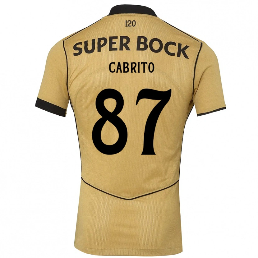 Danxen Damen Rodrigo Cabrito #87 Goldgelb Schwarz Auswärtstrikot Trikot 2026/27 T-Shirt Österreich
