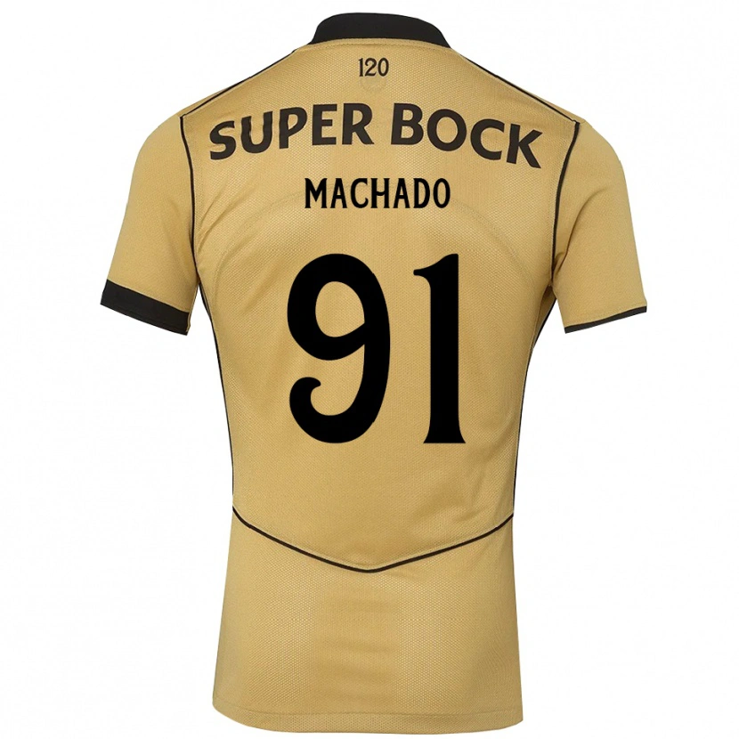 Danxen Damen Francisco Machado #91 Goldgelb Schwarz Auswärtstrikot Trikot 2026/27 T-Shirt Österreich
