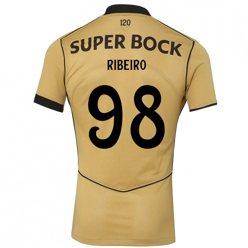 Danxen Damen Martim Ribeiro #98 Goldgelb Schwarz Auswärtstrikot Trikot 2026/27 T-Shirt Österreich