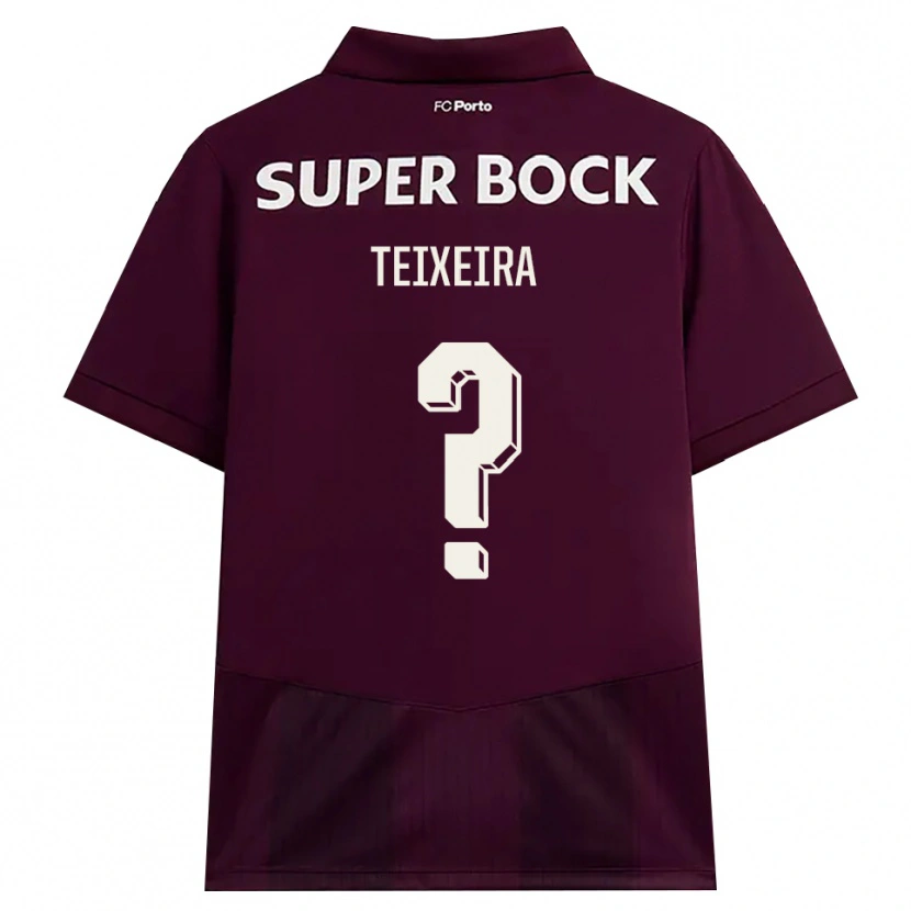 Danxen Damen Gonçalo Teixeira #0 Burgund Weiß Auswärtstrikot Trikot 2026/27 T-Shirt Österreich