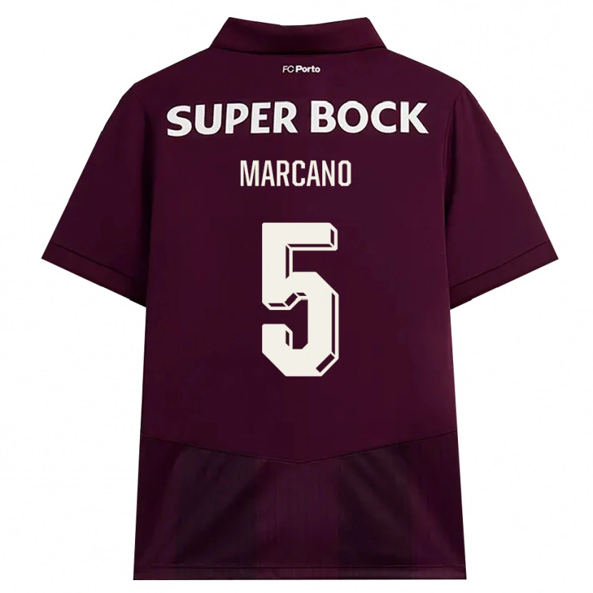 Danxen Damen Ivan Marcano #5 Burgund Weiß Auswärtstrikot Trikot 2026/27 T-Shirt Österreich