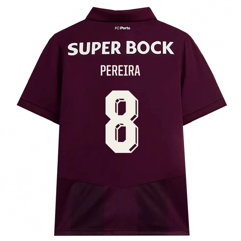 Danxen Damen Catarina Pereira #8 Burgund Weiß Auswärtstrikot Trikot 2026/27 T-Shirt Österreich