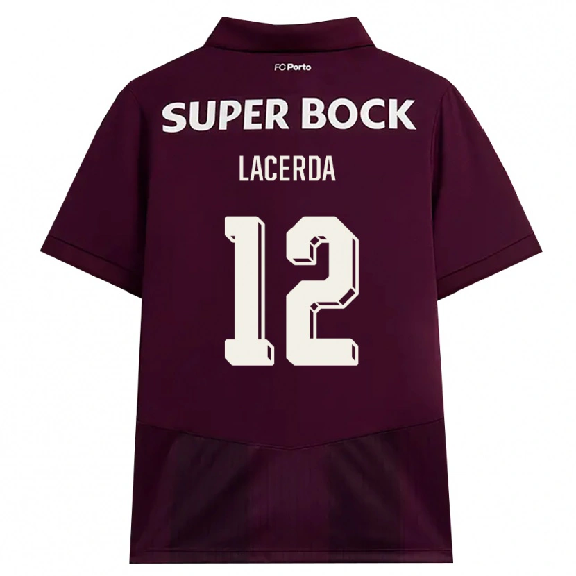 Danxen Damen Lacerda #12 Burgund Weiß Auswärtstrikot Trikot 2026/27 T-Shirt Österreich