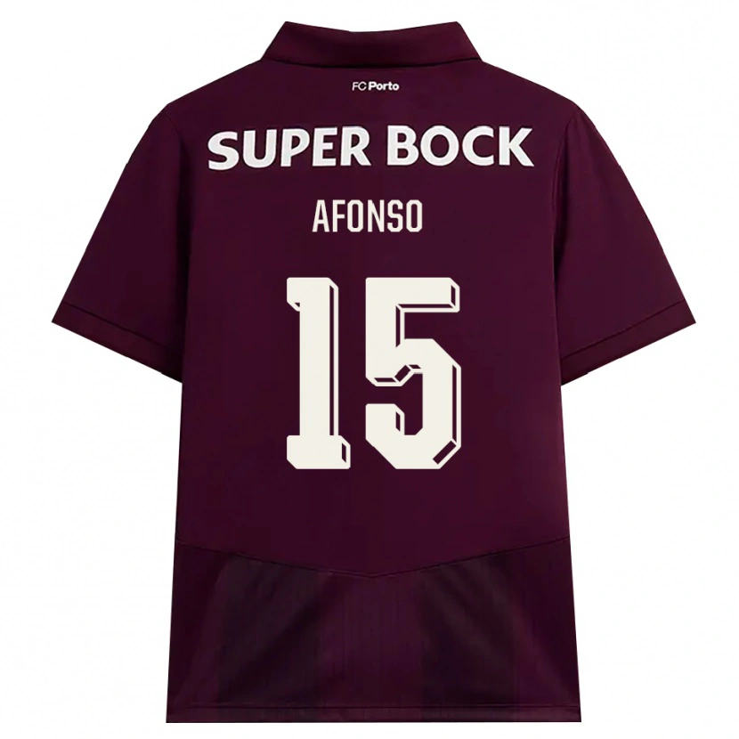 Danxen Damen Zé Afonso #15 Burgund Weiß Auswärtstrikot Trikot 2026/27 T-Shirt Österreich