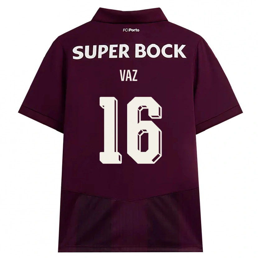 Danxen Damen Matilde Vaz #16 Burgund Weiß Auswärtstrikot Trikot 2026/27 T-Shirt Österreich