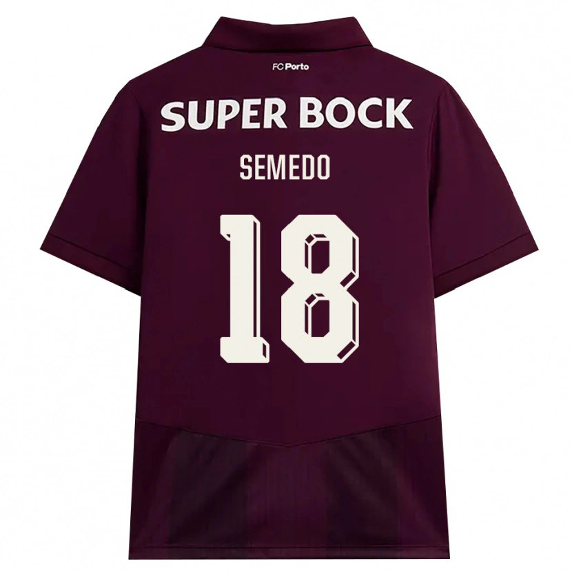Danxen Damen Adriana Semedo #18 Burgund Weiß Auswärtstrikot Trikot 2026/27 T-Shirt Österreich