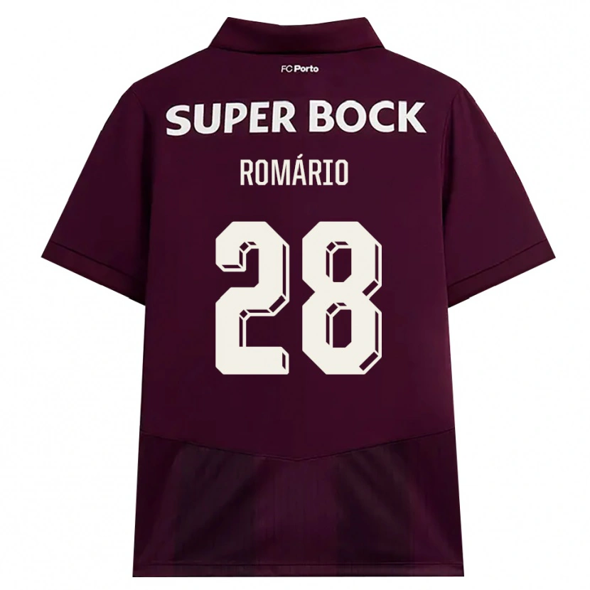 Danxen Damen Romario Baro #28 Burgund Weiß Auswärtstrikot Trikot 2026/27 T-Shirt Österreich