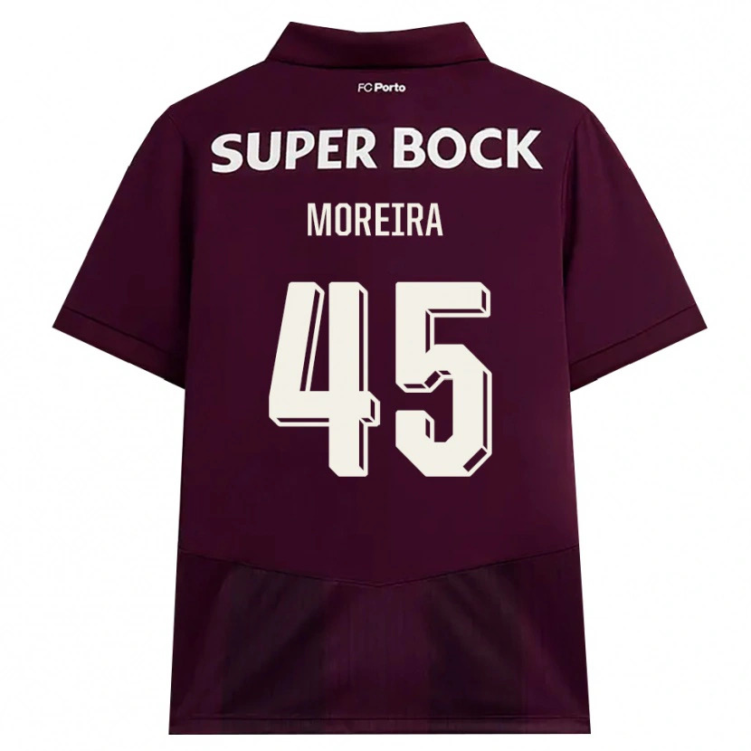 Danxen Damen João Moreira #45 Burgund Weiß Auswärtstrikot Trikot 2026/27 T-Shirt Österreich