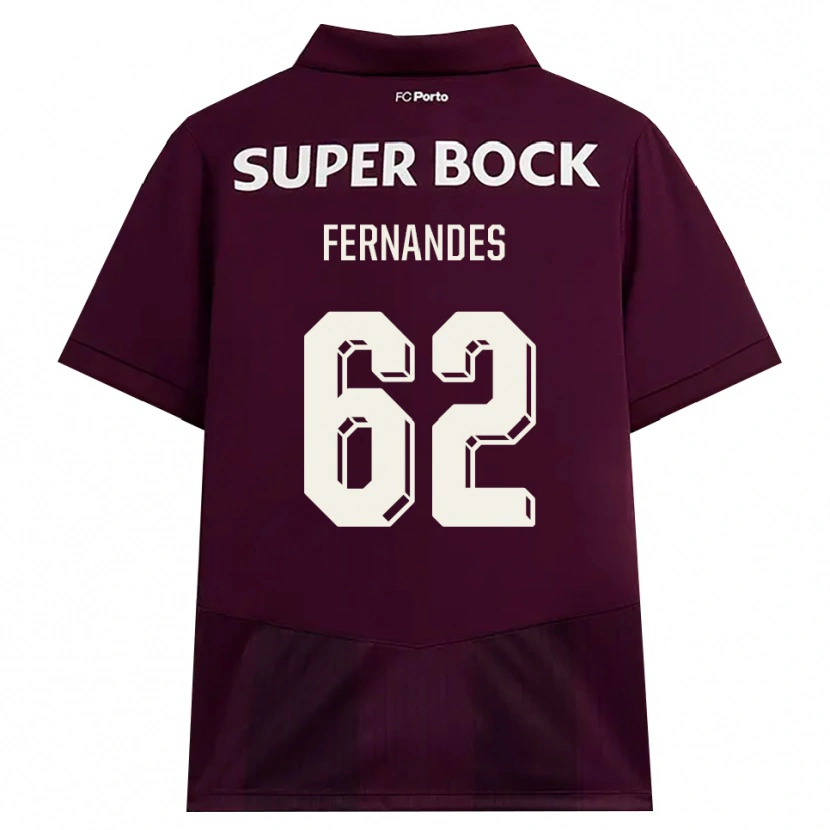 Danxen Damen Rodrigo Fernandes #62 Burgund Weiß Auswärtstrikot Trikot 2026/27 T-Shirt Österreich