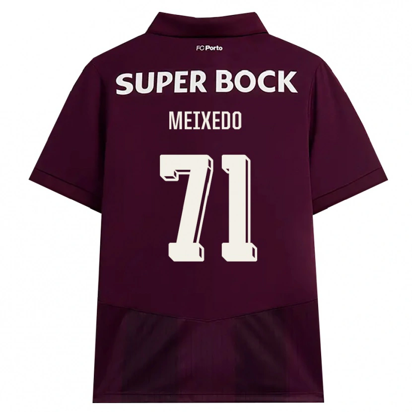 Danxen Damen Francisco Meixedo #71 Burgund Weiß Auswärtstrikot Trikot 2026/27 T-Shirt Österreich