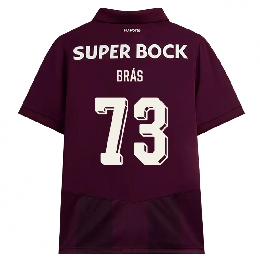 Danxen Damen Gabriel Brás #73 Burgund Weiß Auswärtstrikot Trikot 2026/27 T-Shirt Österreich