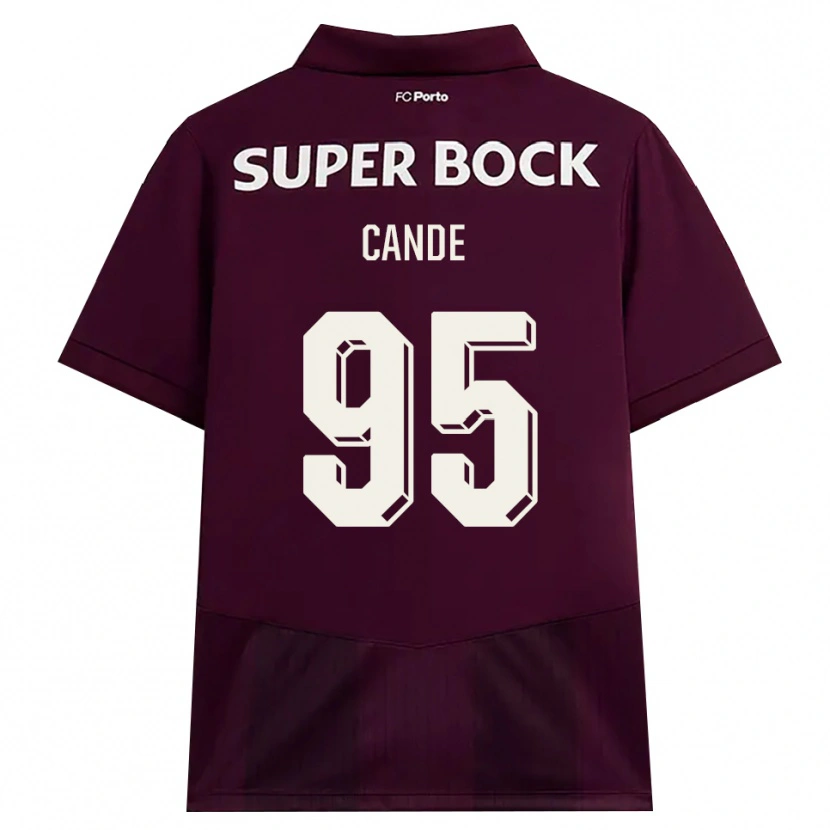 Danxen Damen Anhá Cande #95 Burgund Weiß Auswärtstrikot Trikot 2026/27 T-Shirt Österreich