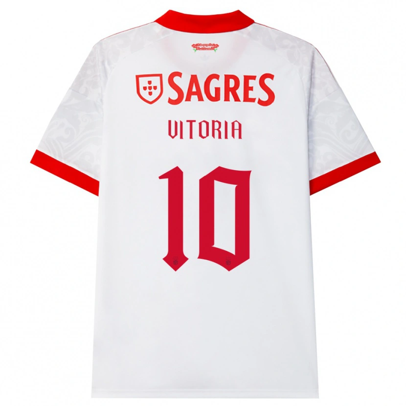 Danxen Damen Ana Vitoria #10 Weiß Rot Gelb Auswärtstrikot Trikot 2026/27 T-Shirt Österreich
