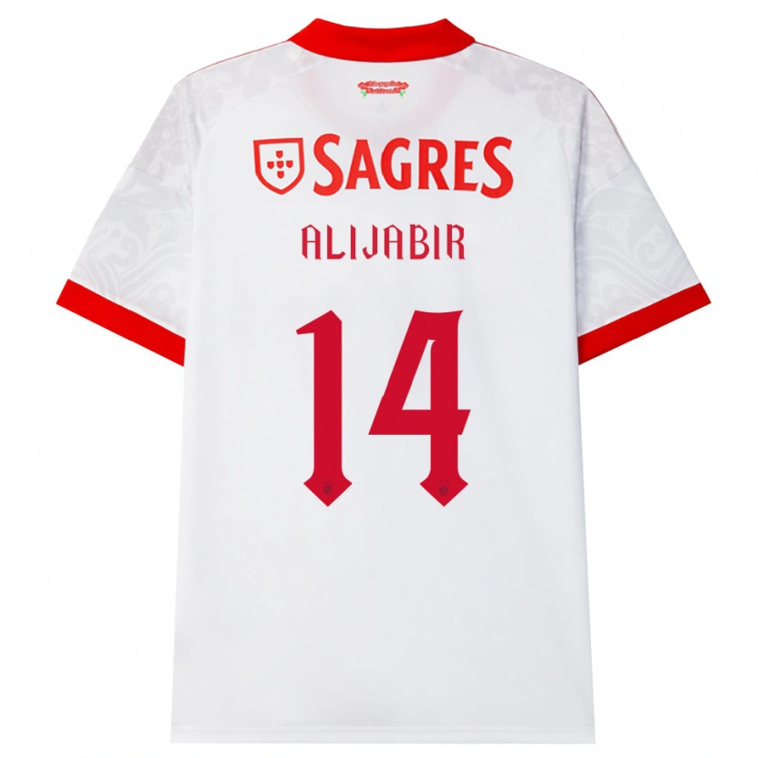 Danxen Damen Sheikhan Alijabir #14 Weiß Rot Gelb Auswärtstrikot Trikot 2026/27 T-Shirt Österreich