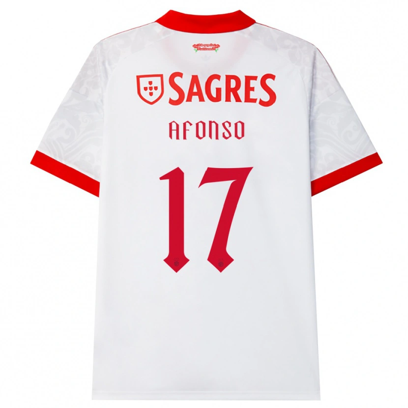 Danxen Damen João Afonso #17 Weiß Rot Gelb Auswärtstrikot Trikot 2026/27 T-Shirt Österreich