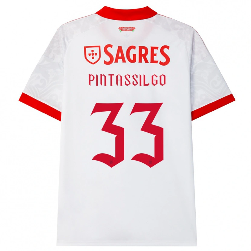 Danxen Damen Lara Pintassilgo #33 Weiß Rot Gelb Auswärtstrikot Trikot 2026/27 T-Shirt Österreich