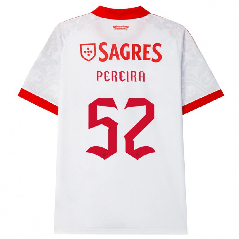 Danxen Damen Henrique Pereira #52 Weiß Rot Gelb Auswärtstrikot Trikot 2026/27 T-Shirt Österreich