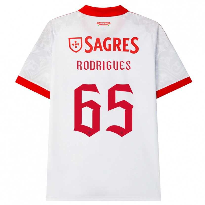 Danxen Damen Rafael Rodrigues #65 Weiß Rot Gelb Auswärtstrikot Trikot 2026/27 T-Shirt Österreich