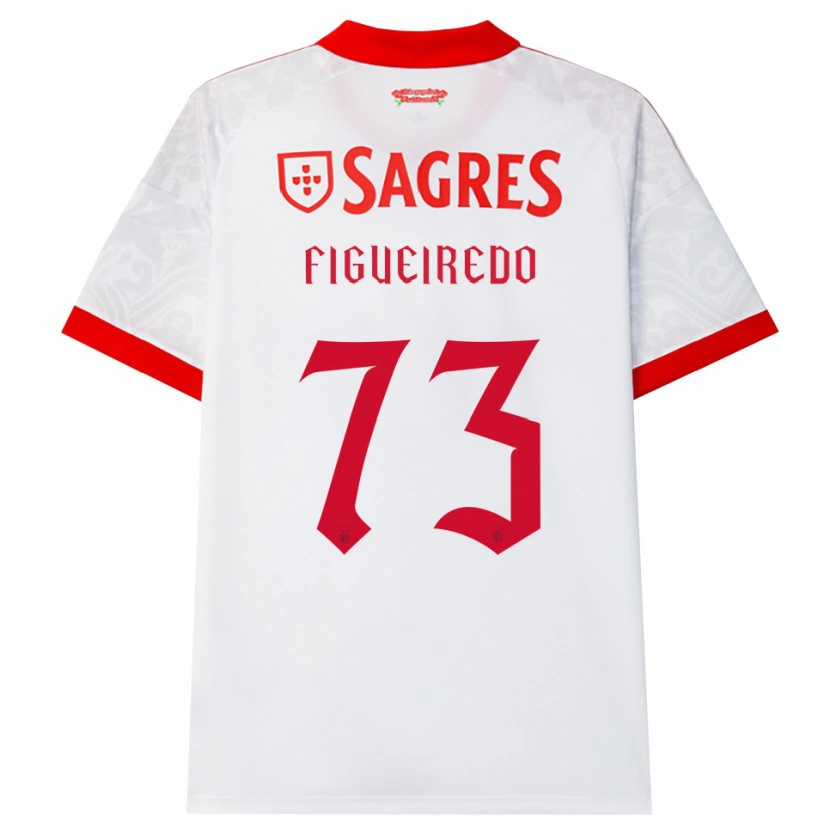 Danxen Damen Miguel Figueiredo #73 Weiß Rot Gelb Auswärtstrikot Trikot 2026/27 T-Shirt Österreich