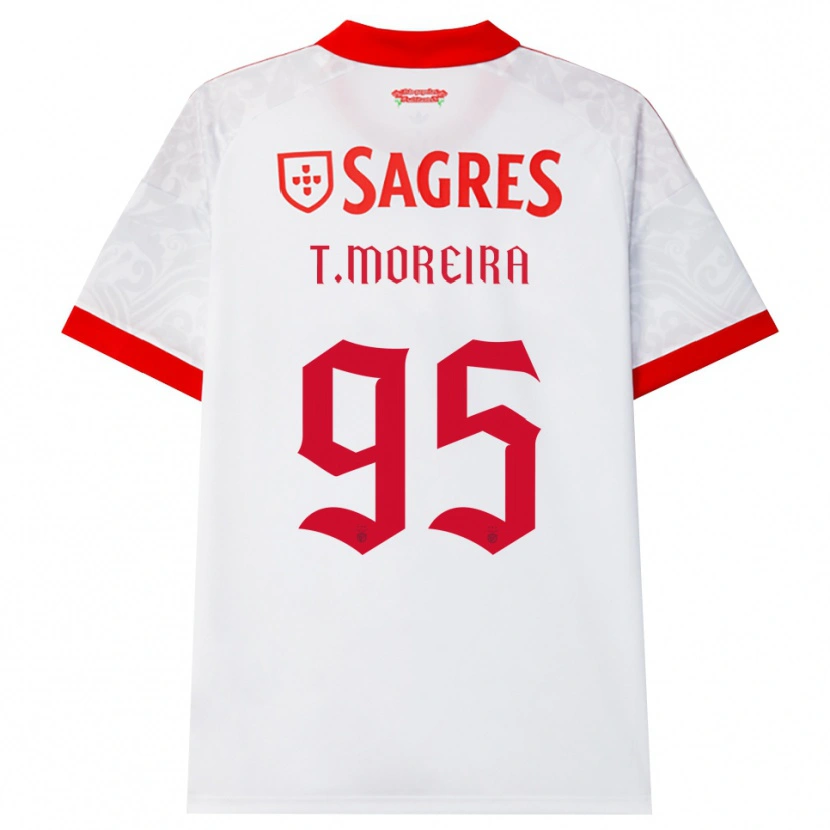 Danxen Damen Tomás Cruz #95 Weiß Rot Gelb Auswärtstrikot Trikot 2026/27 T-Shirt Österreich