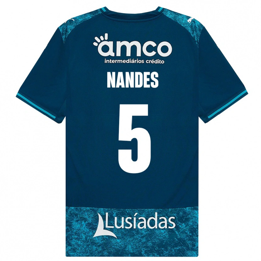 Danxen Damen Nandes #5 Dunkelschiefergrau Mitteltuerkis Auswärtstrikot Trikot 2026/27 T-Shirt Österreich